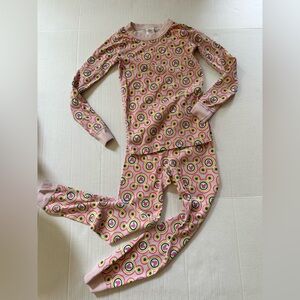 Disney & Hanna Andersson Girl’s  Sz 8 Mickey Mouse Pajamas Set Organic Cotton.